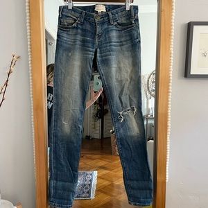 Current/Elliot low-rise straight leg jeans, 26